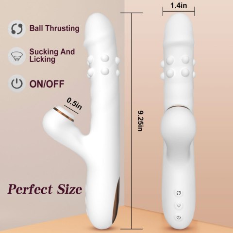 Silicone Vibrator - 3 rotating functions and 7 licking functions Boys of Toys Sp. z o.o. Silicone Vibrator - 3 rotating functions and 7 licking functions Boys of Toys Sp. z o.o.