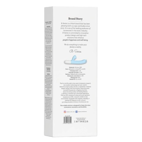 Silicone Vibrator 7 Powerful Modes -
Flapping and 7 Thrusting
Heating Boys of Toys Sp. z o.o. Silicone Vibrator 7 Powerful Modes -
Flapping and 7 Thrusting
Heating Boys of Toys Sp. z o.o.