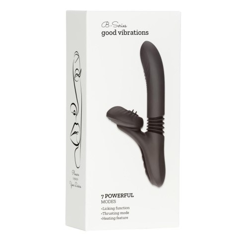 Silicone Vibrator 7 Powerful Modes - Licking,
Thrusting and Heating, Black Boys of Toys Sp. z o.o. Silicone Vibrator 7 Powerful Modes - Licking,
Thrusting and Heating, Black Boys of Toys Sp. z o.o.