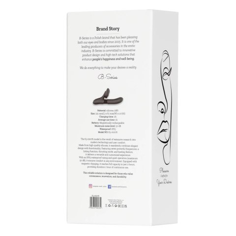 Silicone Vibrator 7 Powerful Modes - Licking,
Thrusting and Heating, Black Boys of Toys Sp. z o.o. Silicone Vibrator 7 Powerful Modes - Licking,
Thrusting and Heating, Black Boys of Toys Sp. z o.o.