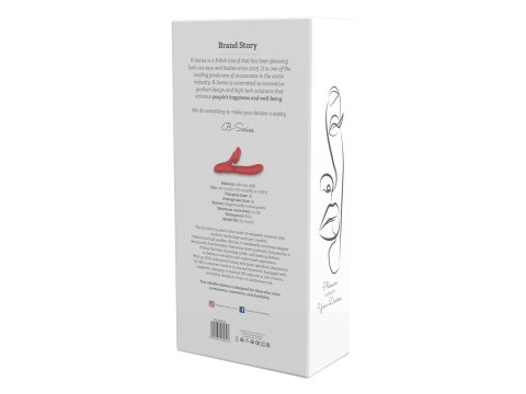 Silicone Vibrator 7 Powerful Modes - Licking,
Thrusting and Heating Boys of Toys Sp. z o.o. Silicone Vibrator 7 Powerful Modes - Licking,
Thrusting and Heating Boys of Toys Sp. z o.o.