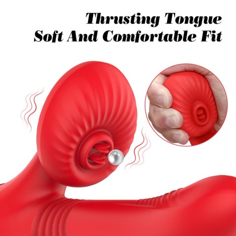 Silicone Vibrator 7 Powerful Modes - Licking,
Thrusting and Heating Boys of Toys Sp. z o.o. Silicone Vibrator 7 Powerful Modes - Licking,
Thrusting and Heating Boys of Toys Sp. z o.o.