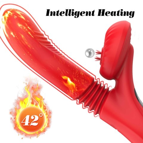 Silicone Vibrator 7 Powerful Modes - Licking,
Thrusting and Heating Boys of Toys Sp. z o.o. Silicone Vibrator 7 Powerful Modes - Licking,
Thrusting and Heating Boys of Toys Sp. z o.o.