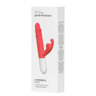 Silicone Vibrator 7 Vibration modes -
10 thrusting and
7 Flapping Boys of Toys Sp. z o.o.