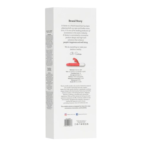 Silicone Vibrator 7 Vibration modes -
10 thrusting and
7 Flapping Boys of Toys Sp. z o.o. Silicone Vibrator 7 Vibration modes -
10 thrusting and
7 Flapping Boys of Toys Sp. z o.o.