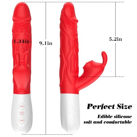 Silicone Vibrator 7 Vibration modes -
10 thrusting and
7 Flapping Boys of Toys Sp. z o.o. Silicone Vibrator 7 Vibration modes -
10 thrusting and
7 Flapping Boys of Toys Sp. z o.o.