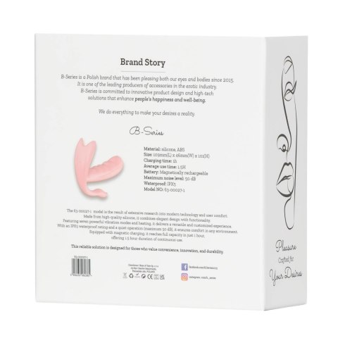 Silicone Vibrator 7 vibration modes - Heating + APP Boys of Toys Sp. z o.o. Silicone Vibrator 7 vibration modes - Heating + APP Boys of Toys Sp. z o.o.