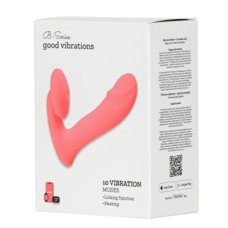 Silicone vibrator 10 vibration modes, Licking, Heating + APP control Boys of Toys Sp. z o.o.