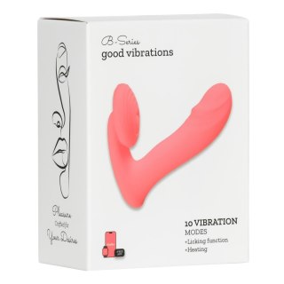 Silicone vibrator 10 vibration modes, Licking, Heating + APP control Boys of Toys Sp. z o.o.