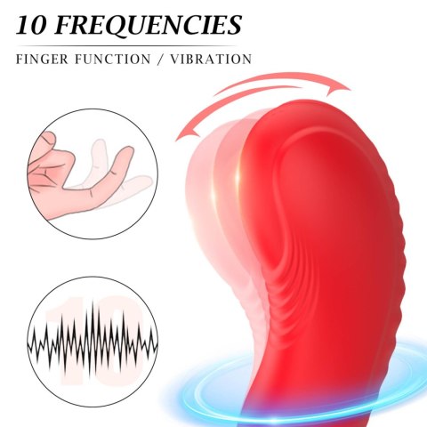 Silicone vibrator 3 speeds, 6 frequencies,
Finger function,
Heating + APP control Boys of Toys Sp. z o.o. Silicone vibrator 3 speeds, 6 frequencies,
Finger function,
Heating + APP control Boys of Toys Sp. z o.o.