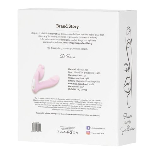 Silicone vibrator 3 speeds, 6 frequencies
Finger function, Heating + APP control Boys of Toys Sp. z o.o. Silicone vibrator 3 speeds, 6 frequencies
Finger function, Heating + APP control Boys of Toys Sp. z o.o.
