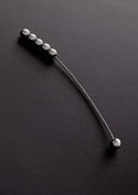 Thai Anal Beads Stick (50x15x28mm Steel Thai Anal Beads Stick (50x15x28mm Steel