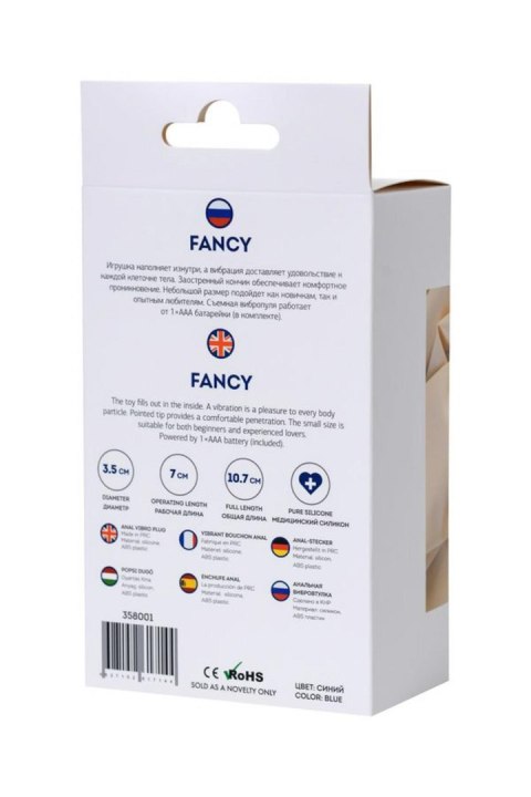 ToDo Fancy Anal Vibro Plug TOYFA - Boys of Toys Sp. z o.o. (dystrybutor) ToDo Fancy Anal Vibro Plug TOYFA - Boys of Toys Sp. z o.o. (dystrybutor)