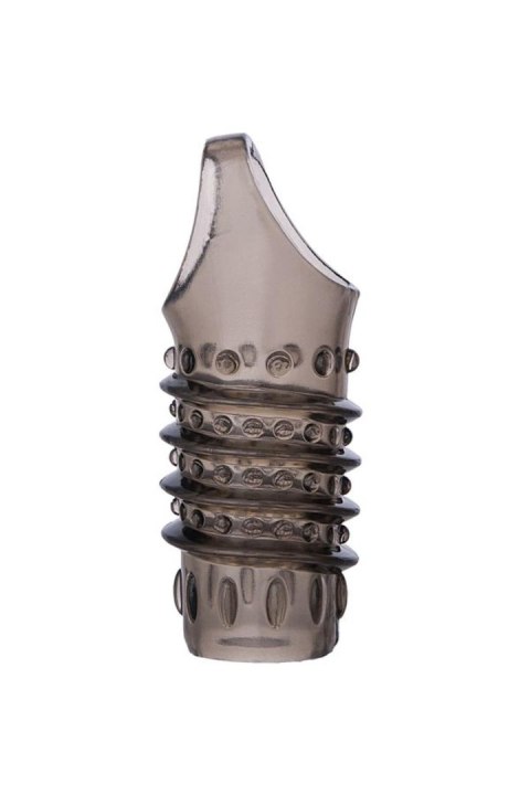 ToyFa XLover, Penis sleeve, for enlargement, TPE, transparent black, 10,5 cm TOYFA - Boys of Toys Sp. z o.o. (dystrybutor) ToyFa XLover, Penis sleeve, for enlargement, TPE, transparent black, 10,5 cm TOYFA - Boys of Toys Sp. z o.o. (dystrybutor)