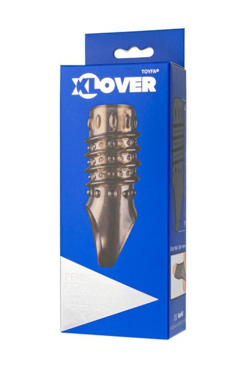 ToyFa XLover, Penis sleeve, for enlargement, TPE, transparent black, 10,5 cm TOYFA - Boys of Toys Sp. z o.o. (dystrybutor) ToyFa XLover, Penis sleeve, for enlargement, TPE, transparent black, 10,5 cm TOYFA - Boys of Toys Sp. z o.o. (dystrybutor)