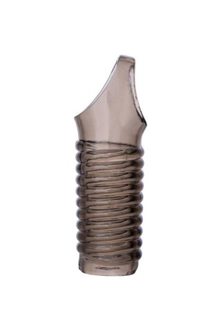 ToyFa XLover, Penis sleeve, for enlargement, TPE, transparent black, 11 cm TOYFA - Boys of Toys Sp. z o.o. (dystrybutor)