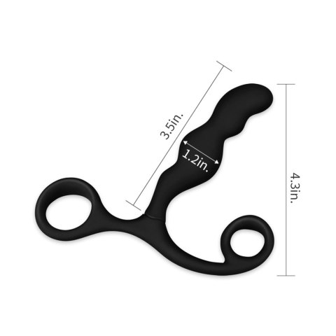 Ultimate Silicone P spot Teaser Black LoveToy - Boys of Toys Sp. z o.o. (dystrybutor)
