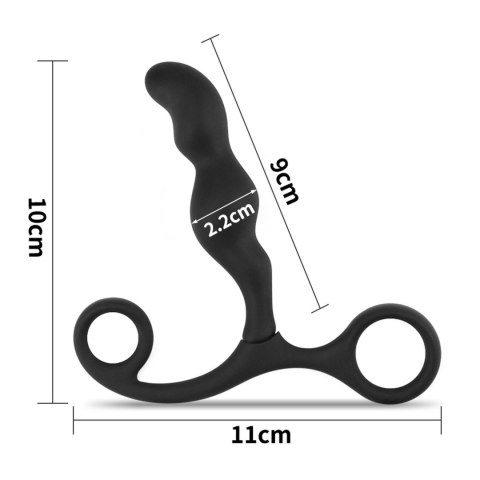 Ultimate Silicone P spot Teaser Black LoveToy - Boys of Toys Sp. z o.o. (dystrybutor)