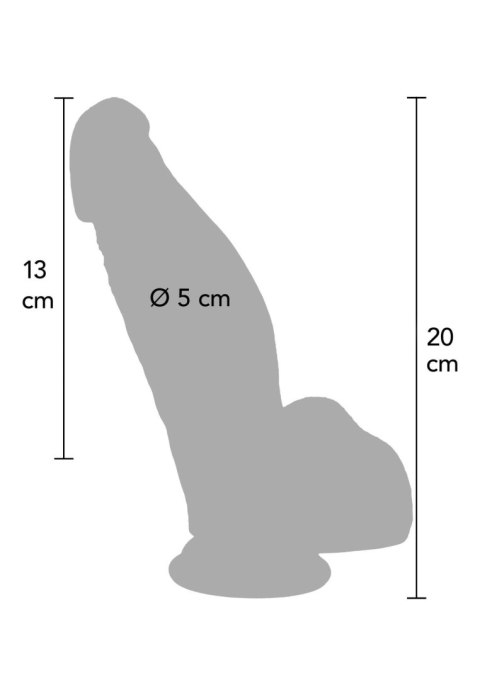 Ultra Realistic Dildo Silicone 18 cm SCALA