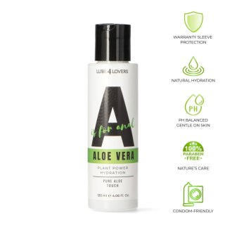 A is for Aloe Vera - Anal Lubricant with Aloe 120 ml MSX Distribution S.r.l.