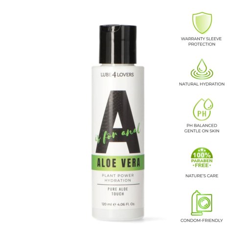 A is for Aloe Vera - Anal Lubricant with Aloe 120 ml MSX Distribution S.r.l. A is for Aloe Vera - Anal Lubricant with Aloe 120 ml MSX Distribution S.r.l.