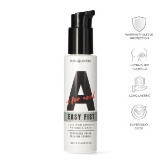 A is for Easy Fist - Creamy Anal Lubricant 120 ml MSX Distribution S.r.l.