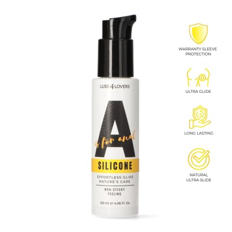 A is for Silicone - Professional Silicone-Based Anal Lubricant 120 ml MSX Distribution S.r.l. A is for Silicone - Professional Silicone-Based Anal Lubricant 120 ml MSX Distribution S.r.l.