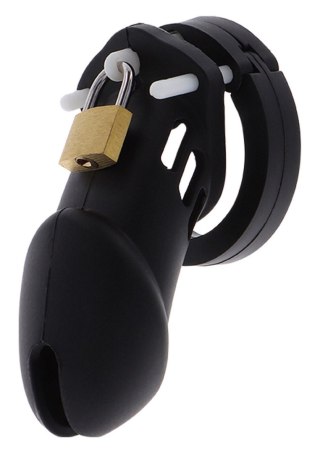Chastity Cock Cage Slicone L Black SCALA
