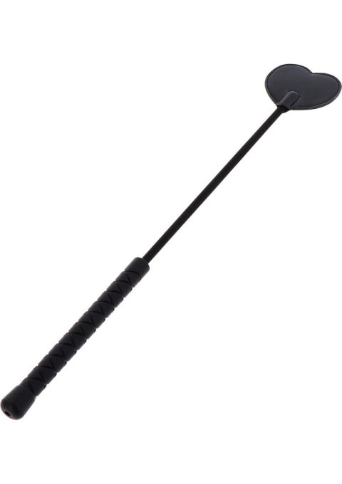 Crop Whip Heart Black SCALA Crop Whip Heart Black SCALA