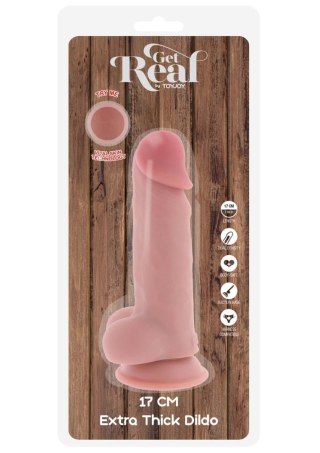 Deluxe Dual Density Thick Dildo TPE 17 cm SCALA