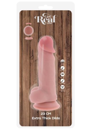 Deluxe Dual Density Thick Dildo TPE 23 cm SCALA
