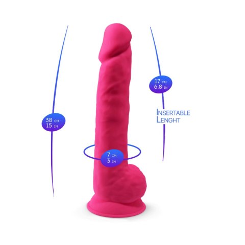Dildo-Model (15"") Pink Silexd