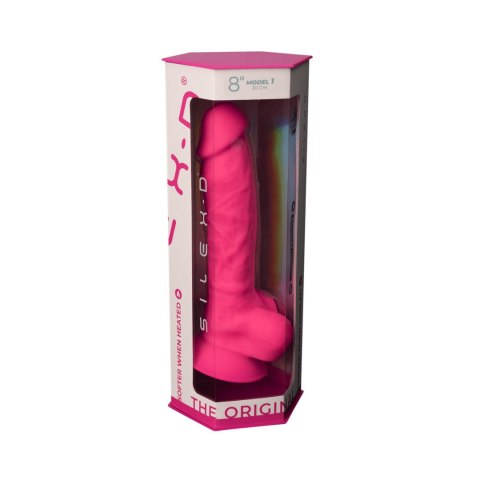 Dildo- Pink Model 1 (8'') Silexd Dildo- Pink Model 1 (8'') Silexd