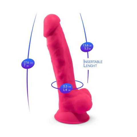Dildo-SD.Model 1 (7"") PINK BOX Silexd Dildo-SD.Model 1 (7"") PINK BOX Silexd