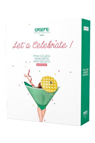 EXSENS GIFT SET LET'S CELEBRATE! 3 x 30ML TONGA