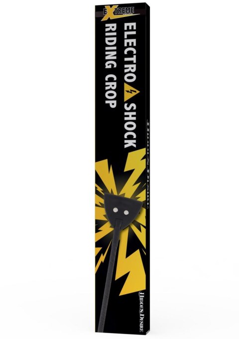 Electro Shock Riding Crop Black SCALA Electro Shock Riding Crop Black SCALA