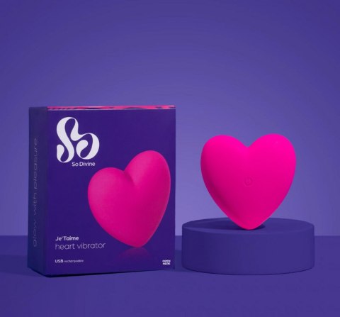 Je t'aime Couple's Heart Vibrator So Divine - Boys of Toys Sp. z o.o. (dystrybutor) Je t'aime Couple's Heart Vibrator So Divine - Boys of Toys Sp. z o.o. (dystrybutor)