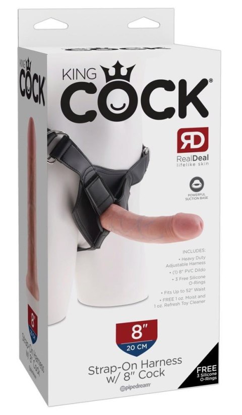 King Cock Strap-On 8 inch ORION King Cock Strap-On 8 inch ORION