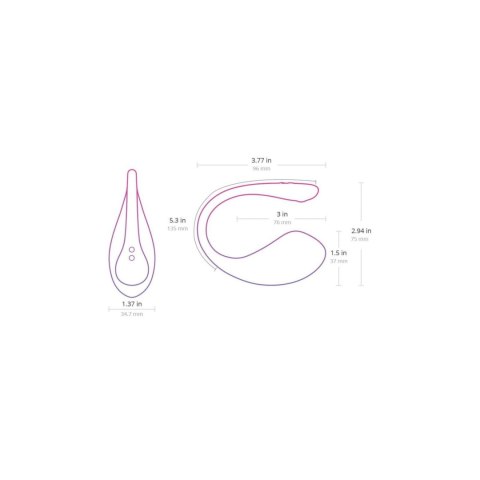 Lovense - Lush 3 Vibrating Egg ONE-DC B.V. Lovense - Lush 3 Vibrating Egg ONE-DC B.V.
