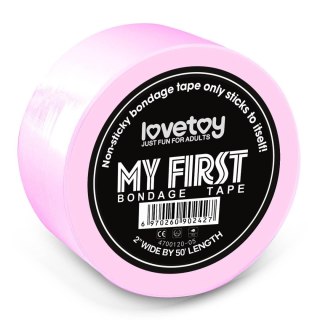 My First Non Sticky Bondage Tape Pink LoveToy - Boys of Toys Sp. z o.o. (dystrybutor)