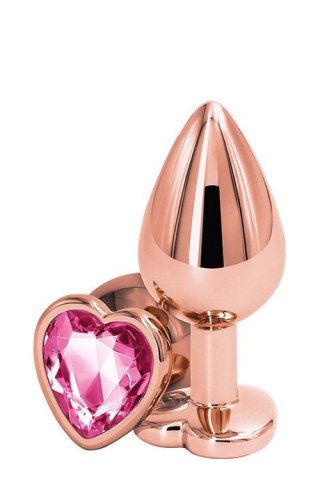 REAR ASSETS ROSE GOLD HEART M PINK TONGA