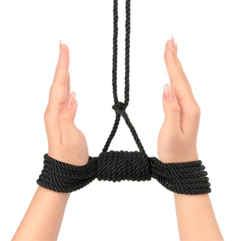 Rebellion Reign Ebony Silky Bondage Rope LoveToy - Boys of Toys Sp. z o.o. (dystrybutor)