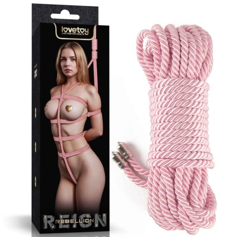 Rebellion Reign Rose Silky Bondage Rope LoveToy - Boys of Toys Sp. z o.o. (dystrybutor)