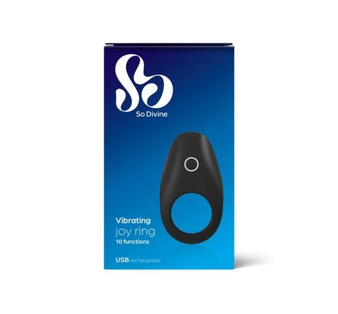 Rechargeable Vibrating Cock Ring So Divine - Boys of Toys Sp. z o.o. (dystrybutor)