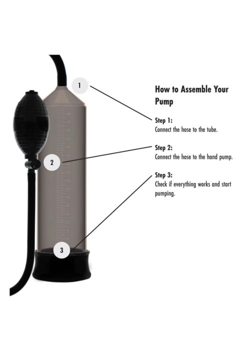Starter Penis Pump Black SCALA Starter Penis Pump Black SCALA