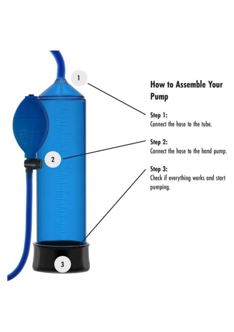 Starter Penis Pump Blue SCALA