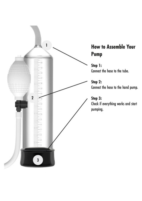 Starter Penis Pump Transparent SCALA Starter Penis Pump Transparent SCALA
