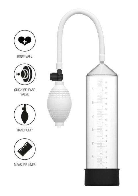 Starter Penis Pump Transparent SCALA Starter Penis Pump Transparent SCALA