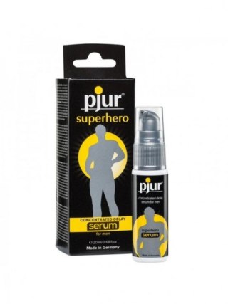 Żel-pjur Superhero Serum 20ml.concentrade delay SERUM Pjur Group Luxemboyrg SA Group Luxemboyrg SA