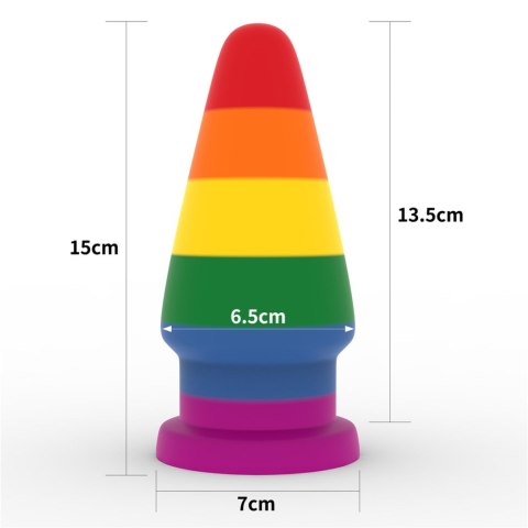 6'' Prider Anal Plug LoveToy - Boys of Toys Sp. z o.o. (dystrybutor)